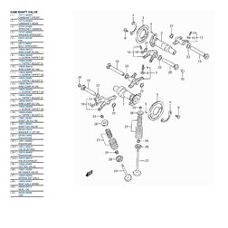Suzuki VZ800 Marauder Parts Catalog 1997 2003 | PDF | Screw