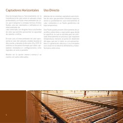 Esta tecnología basa su  funcionamiento  en  la
transferencia de calor entre el subsuelo a baja 
profundidad y un fluido inte