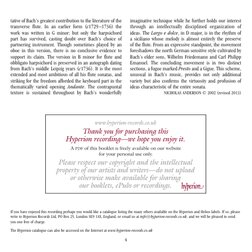 tative of Bach’s greatest contribution to the literature of the
transverse ﬂute. In an earlier form (c1729–1736) the
work was