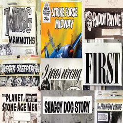 Sign Lettering 60s Custom Lettering of the 60s & 70s | PDF | Graphic Design | Typography