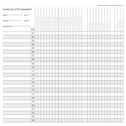 X32 Routing Sheet Behringer X32 Routing Worksheet | PDF | Input/Output | Sound Technology