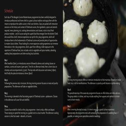 Day 5 
The long morning session offers an intensive introduction to that mainstay of southern Indian 
food: rice, in all it