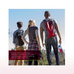 Cuando comemos de manera 
saludable, hacemos ejercicio y nos 
suplementamos, podemos sentirnos 
bien por dentro y por fuera.
