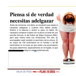 >>>
  (https://go.hotmart.com/I29150342I?ap=bd33)<<<        
 
 
Piensa si de verdad 
necesitas adelgazar 
 
Antes de comenz