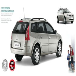 Seus sentidos
preferem um Megane.
Descubra as sensações de ter o controle total 
do carro e tudo ao alcance de suas mãos.
Sur