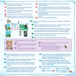 5
f	
8 megalitos (de tu color), apilados de 2 en 2, en el resto de casillas de la 
reserva de megalitos.
g	
1 figura de jefe