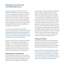 A rapidly changing environment is only one 
hurdle that microfinance institutions and banks 
active in emerging economies hav