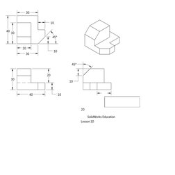 Solidworks Intersect Exercise .pdf SolidWorks Exercises for Beginners | PDF