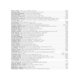 Doyle, Linda / University of Dublin, Ireland.................................................................................