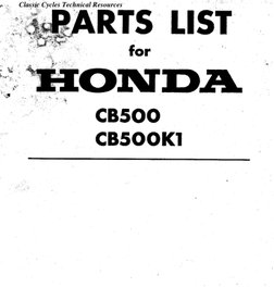 Honda CB500 Technical Resources | PDF | Honda | Motor Vehicle