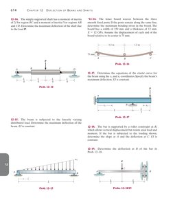 Elastic Curve and Deflection Analysis | PDF | Beam (Structure) | Bending