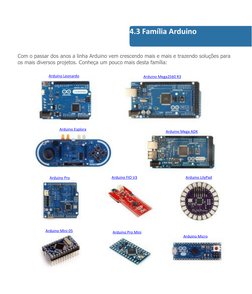 Com o passar dos anos a linha Arduino vem crescendo mais e mais e trazendo soluções para 
os mais diversos projetos. Conheça
