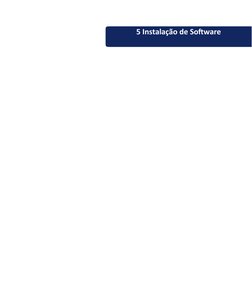 5 Instalação de Software
