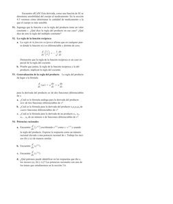 Encuentre dRNdM. Esta derivada, como una función de M, se
denomina sensibilidad del cuerpo al medicamento. En la sección
4.5