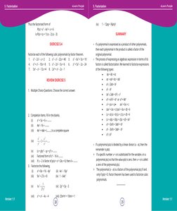 18
5. Factorization
eLearn.Punjab
19
5. Factorization
eLearn.Punjab
Version: 1.1
Version: 1.1
Thus the factorized form of