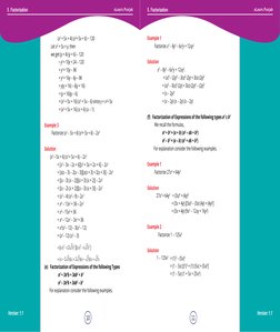 10
5. Factorization
eLearn.Punjab
11
5. Factorization
eLearn.Punjab
Version: 1.1
Version: 1.1
                   (x2 + 5x + 4