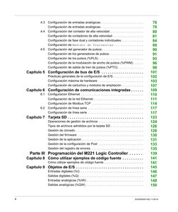 4
EIO0000001363 11/2014
4.3
Configuración de entradas analógicas. . . . . . . . . . . . . . . . . . . . . . . . .
78
Configur