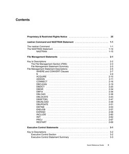 Contents
Proprietary & Restricted Rights Notice
. . . . . . . . . . . . . . . . . . . . . . . . . .
25
nastran Command and NA
