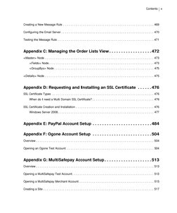 Contents x
Creating a New Message Rule . . . . . . . . . . . . . . . . . . . . . . . . . . . . . . . . . . . . . . . . . . .