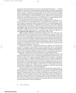 G&S Typesetters PDF proof
progress”) to the interpretation of a test score (“The testing indicated that . . .”). During
World