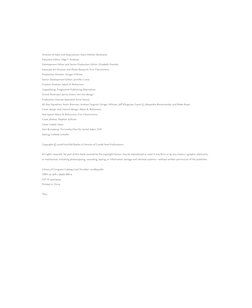 Director of Sales and Acquisitions: Dana Meltzer-Berkowitz
Executive Editor: Olga T. Kontzias
Development Editor and Senior P