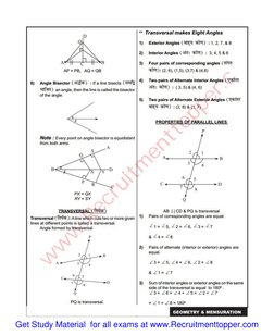 Geometry Notes for SSC CGL Exams | PDF | Career & Growth | Computers