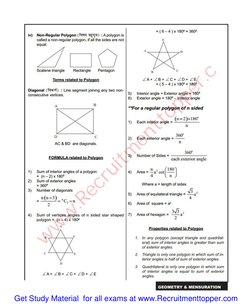 Ssc Cgl Geometry Notes.pdf Geometry Notes for SSC CGL Exams | PDF | Career & Growth | Computers