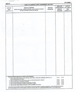 FP Form 1 | PDF