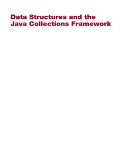 Data Structures and the
Java Collections Framework
