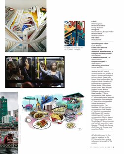 Andrew Jack, FT head of
curated content and member of
Britain’s Healthiest Workplace
advisory board; Dame Sally
Davies, chief