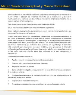 Marco Teórico y Contextual en Investigación | PDF | Paradigma | Teoría