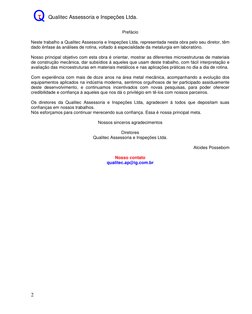 T     Qualitec Assessoria e Inspeções Ltda. 
 
 
2 
 
Prefácio 
 
Neste trabalho a Qualitec Assessoria e Inspeções