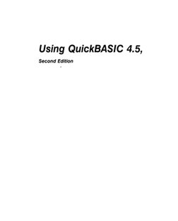 Using QuickBASIC 4.5 (Don Inman, Bob Albrecht) (Z-Library) | PDF