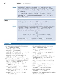 Solution
If X is in null A, then AX = 0 so Theorem 3 §2.2 shows that X is a linear
combination of the basic solutions; that i
