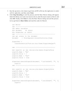 Libre Office Basic | PDF | Microsoft Excel | Subroutine