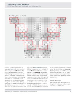 7 Free Cable Knitting Patterns Knitting Daily | PDF | Knitting | Gauge ...