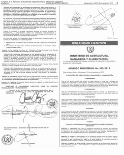 NÚMER067 
DIARIO de CENTRO AMÉRICA 
Guatemala, LUNES 16 de diciembre 2019 
3 
"Articulo <191 Ouodeclee. O. los debents de rep