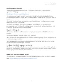 Qualys Cloud Agent Getting Started Guide | PDF | Cloud Computing ...