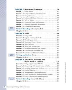 Grammar for Writing: Grade 8 Edition | PDF | Subject (Grammar ...