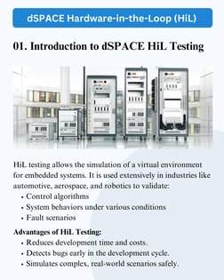 Hil Lab Computer dSPACE HiL Testing Overview and Setup | PDF | Simulation | Engineering