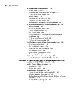 E. Gel-Exclusion Chromatography
132
Theory of Gel Filtration
132
Physical Characterization of Gel Chromatography
133
Chemical