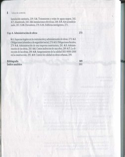 lnstalaci6n S<Jrutaria. 239. 5.6. Tratamiento y reuso de aguas negras. 242. 
5.7. Alumbrado, 245. 5.8.1nstalacionescl&tricas.