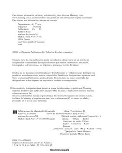 Con licencia para 
<null>
 
Para obtener información en línea y solicitar este y otros libros de Manning, visite 
www.manning