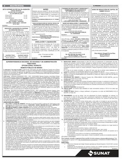 BOLETÍN OFICIAL
4
EL PERUANO I Lima, jueves 25 de enero de 2024
002-2254386-1
AVISO DE REDUCCIÓN DE CAPITAL DE 
SAMAY III S.A