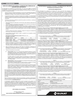BOLETÍN OFICIAL
6
EL PERUANO I Lima, jueves 25 de enero de 2024
005-2255543-1
SUPERINTENDENCIA NACIONAL DE ADUANAS Y DE ADMIN