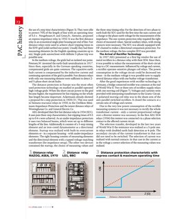 PAC history 
72
PAC.SPRING.2008
the use of a step time characteristics (Figure 3). They were able 
to protect 70% of the leng