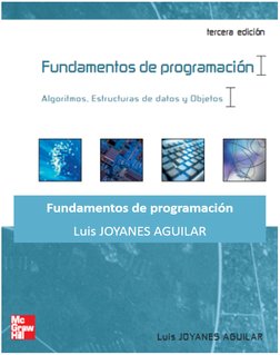Fundamentos de Programación y Algoritmos | PDF
