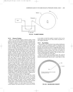 COMPANION GUIDE TO THE ASME BOILER & PRESSURE VESSEL CODE   •
259
25.3.2
Filament Winding 
Figure 25.5 is a schematic diagram