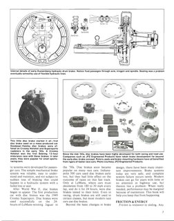 I 
I 
Internal details of early Duesenberg hydraulic drum brake: Notice fluid passages through axle, kingpin and spindle. Sea