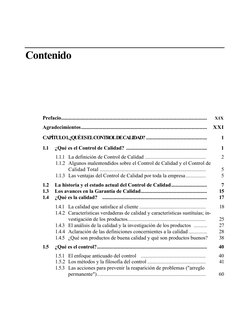 Contenido 
Prefacio......................................................................................................